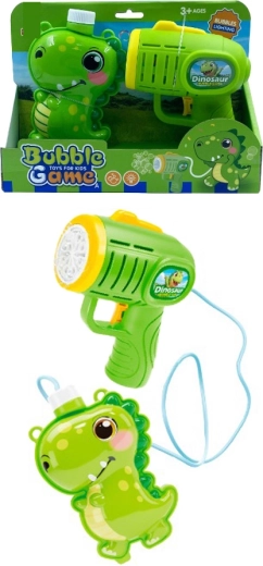 Pištolj za mjehuriće 2u1 dinosaurus