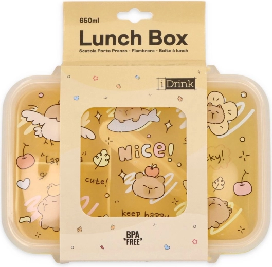 Capybara lunch box - 1 piece