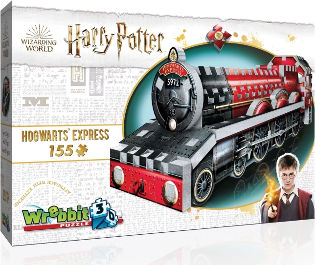 3D puzzle WREBBIT Harry Potter Hogwarts Express 155 dijelova