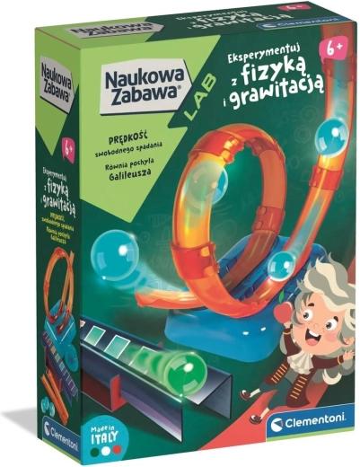 Fizika i gravitacija CLEMENTONI – edukativni set za djecu od 6 godina