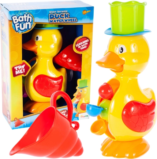 Patkica za kupanje s vodenim mlincem