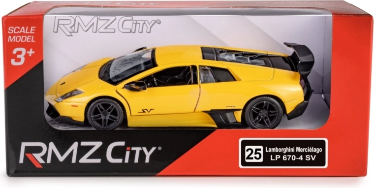 RMZ City metalni model Lamborghini Murciélago LP670-4 SV 1:36 s povratnim navijanjem