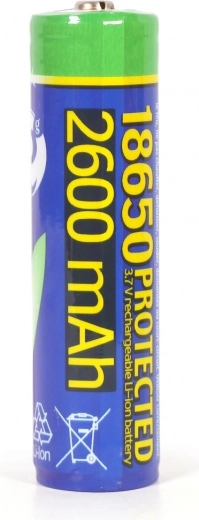 Li-ion akumulator 18650 3,7 V 2600 mAh sa zaštitom