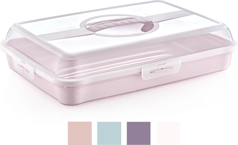 Pravokutna kutija za torte 42,5 × 29,5 × 10 cm bez BPA