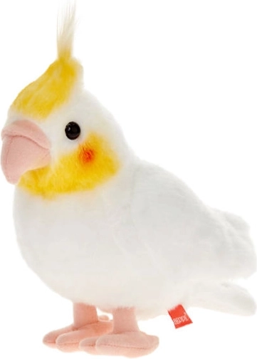 Bijela nimfa papiga plišanac 20 cm