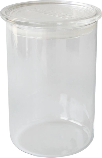 Staklena posuda s plastičnim poklopcem 0,96 × 14,5 cm