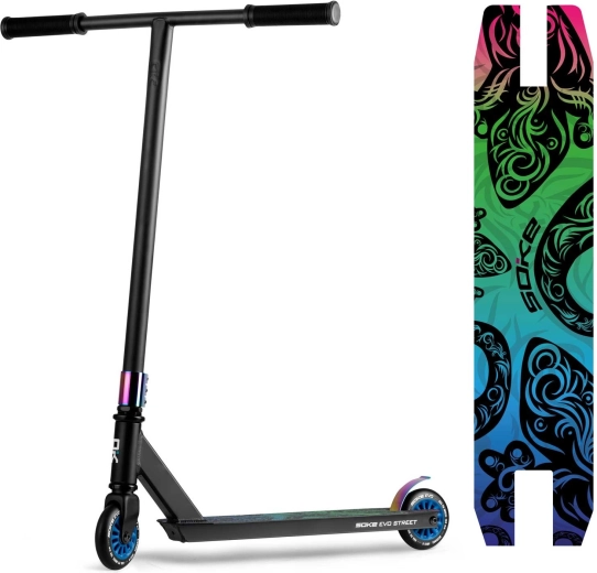 Freestyle romobil Soke EVO street crni