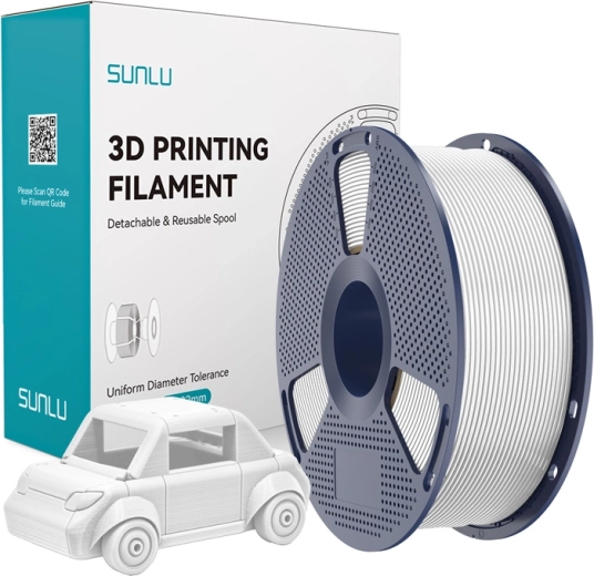 Filament Sunlu PETG bijeli