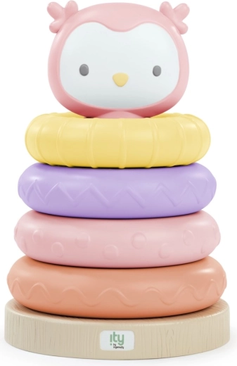 Senzorička slagalica piramida sa sovicom Nally od Ingenuity, 6m+