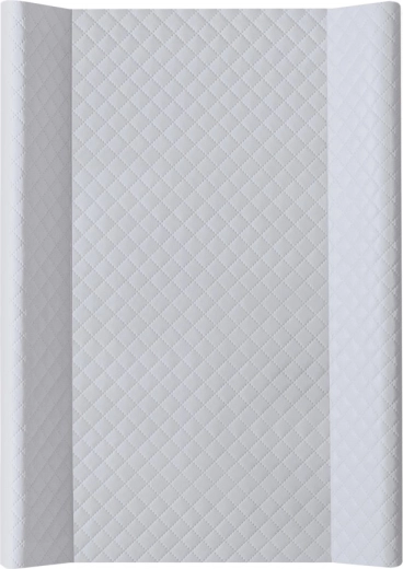 Ceba Baby podloga za presvlačenje za dječji krevetić Comfort Caro Grey 50 × 70 cm s čvrstom pločom