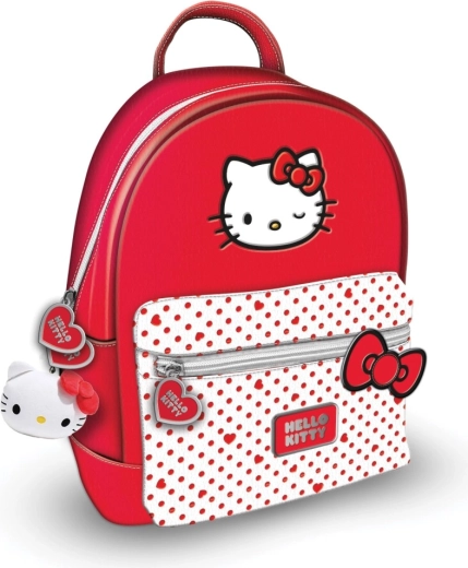 Hello Kitty dječji ruksak s crvenim točkicama