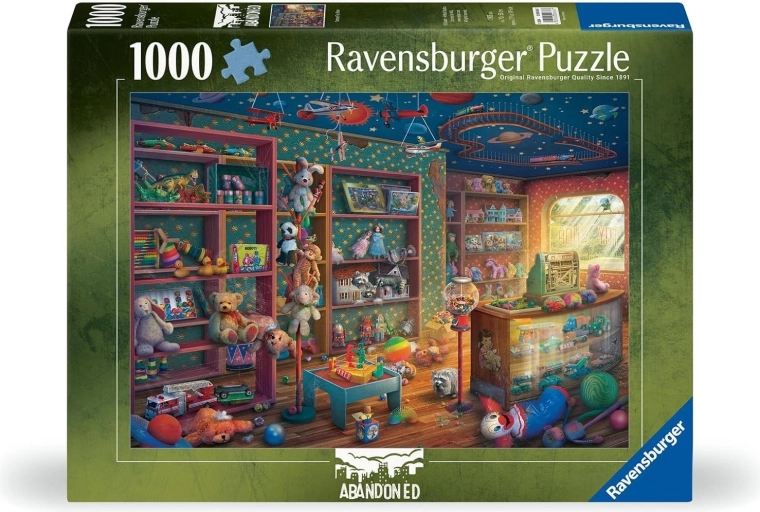 Ravensburger slagalica Abandoned: Napuštena trgovina igračkama 1000 dijelova