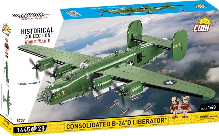 Cobi Consolidated B-24D Liberator 1:48 building set