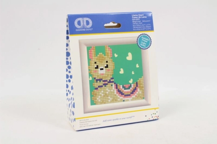 Diamond Dotz lama srce – set za dijamantno vezenje