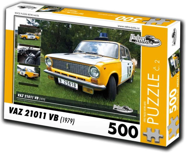 Puzzle Retro Automobili VAZ 21011 VB 1979 500 dijelova