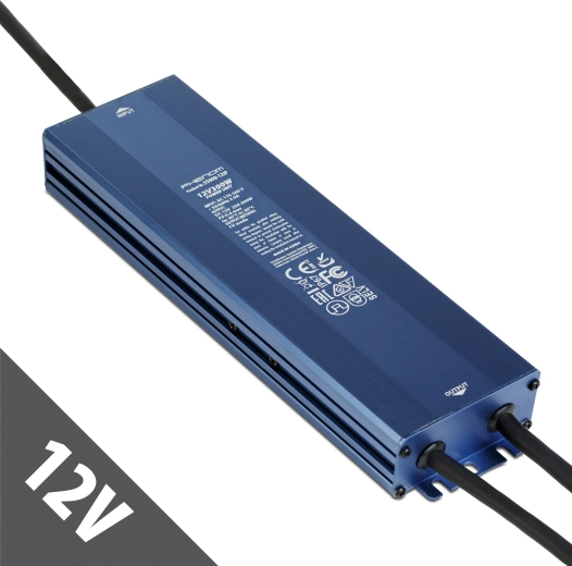 Stabilized mains power supply 12 V DC 300 W 25 A IP67