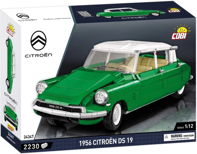COBI 1956 Citroën DS 19 Building Set 1:12 (2230 Pieces)