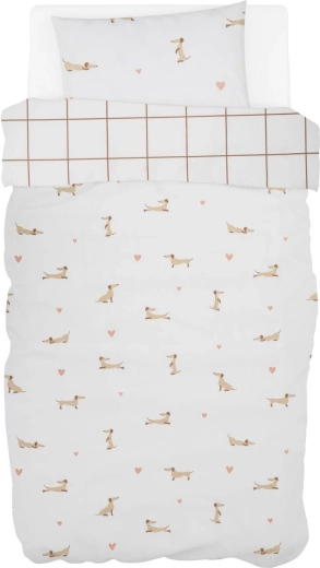 FREEON Bubaba Lovely Puppy Children's Bedding Set, 2-Piece