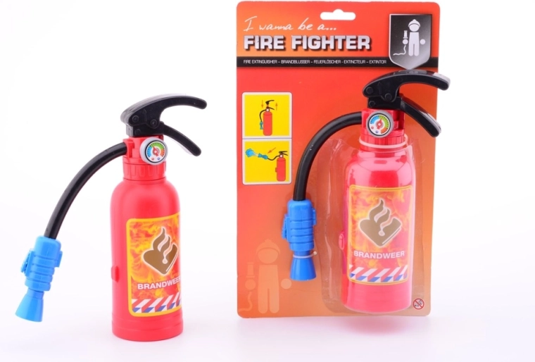 Johntoy water gun in the shape of a fire extinguisher 31 cm - 1 piece
