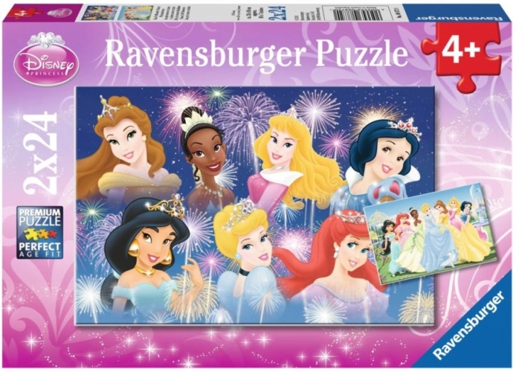 RAVENSBURGER Puzzle Lijepe princeze 2x24 dijelova