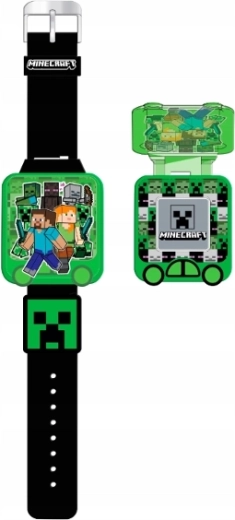 Edukativni dječji sat MINECRAFT s igrama