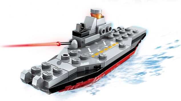 Qman QM-09 Amphibious Panzer 1803-2 Teretni brod Black Gull