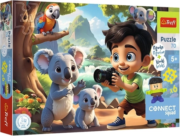 Puzzle Connect Luck 70 dijelova