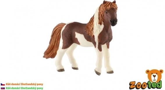 Shetlandski poni figurica od plastike