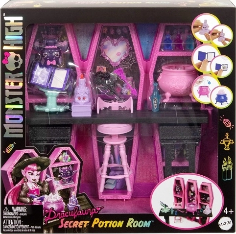 Monster High tajna soba s napitcima Draculaire i dodacima
