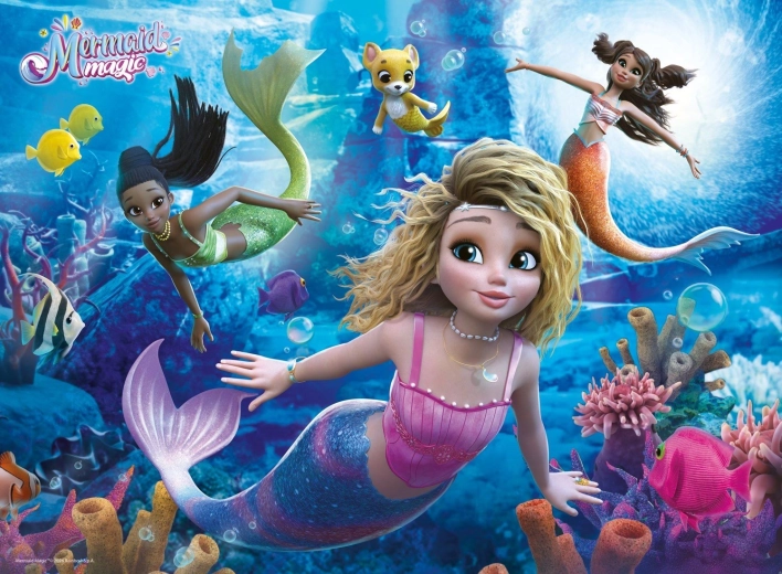 Ravensburger slagalica Mermaid magic XXL 200 dijelova