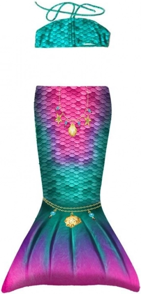 Dječji kupaći kostim s motivom morske sirene