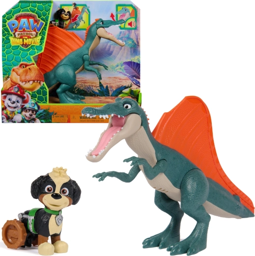 Psi Patrol Rise & Roll Dino Set sa spinosaurusom i Rexom