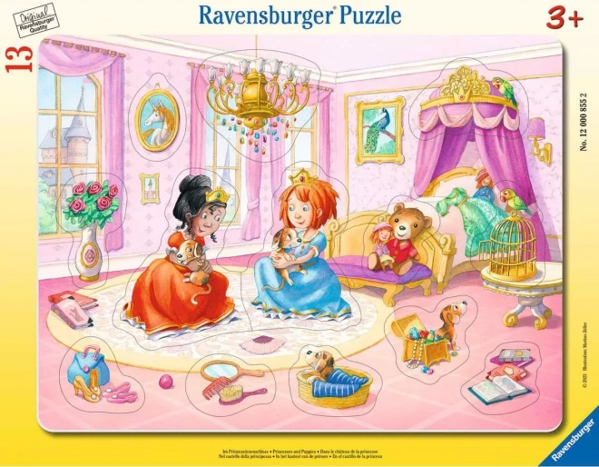 Ravensburger puzzle Princeze se igraju 13 dijelova