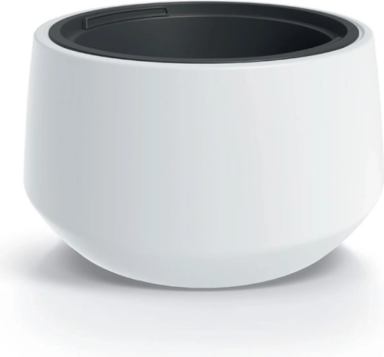 Bijela plastična tegla za cvijeće HEOS 34,3 cm