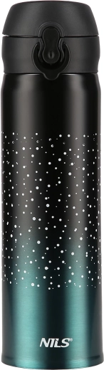 Termos NILS Camp 500 ml – zelena putna boca od nehrđajućeg čelika