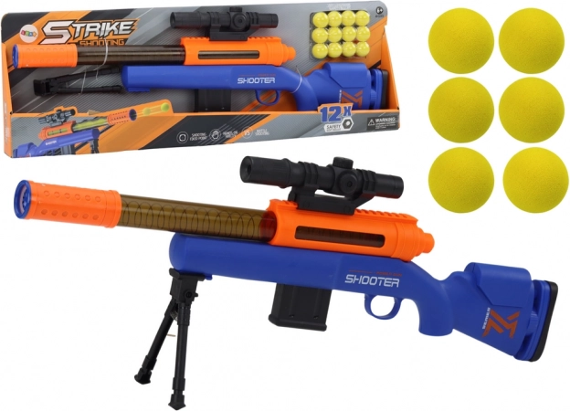 Veliki stalak za pušku s dalekozorom Softball Blue