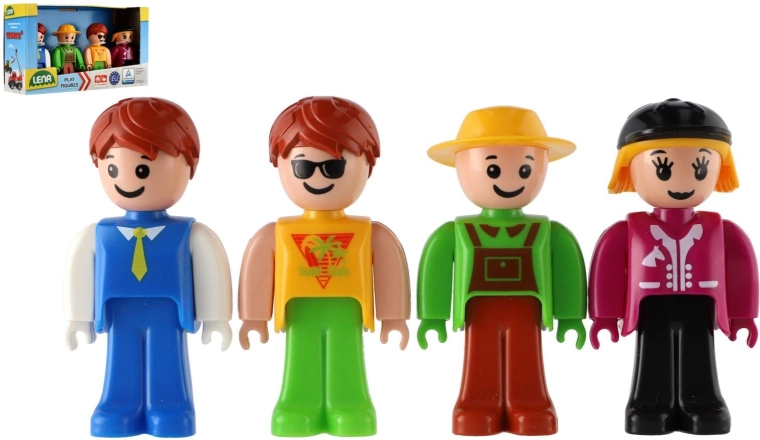 Set figurica LENA zelena – 4 figure za TRUXX