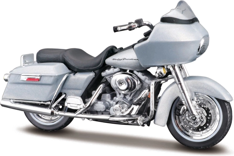 Maisto Harley-Davidson 2002 FLTR Road Glide metalik siva 1:18