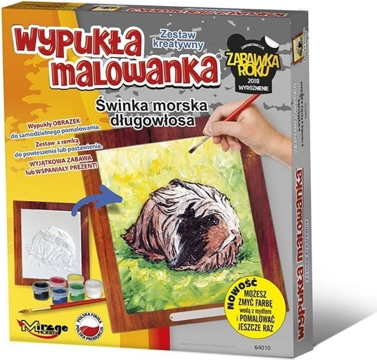 3D Painting Set – Long-Haired Guinea Pig (creative kit)