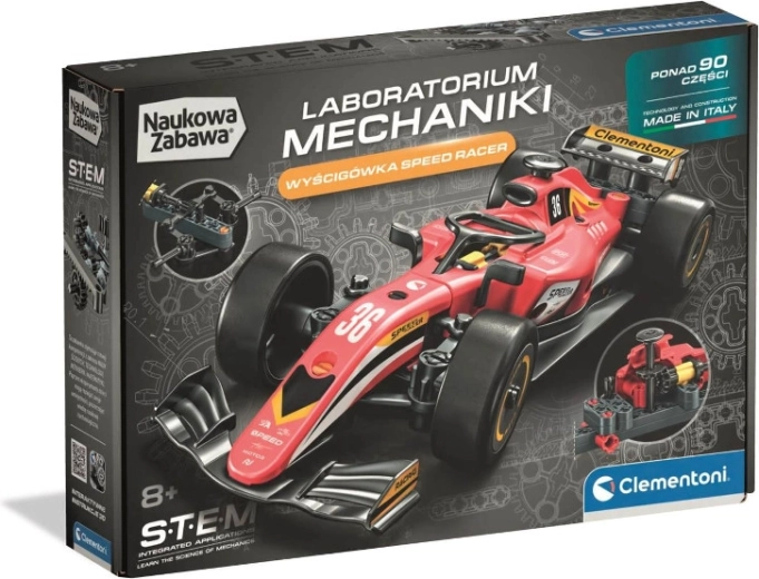 Trkaći automobil Speed Racer – mehanički set za sastavljanje