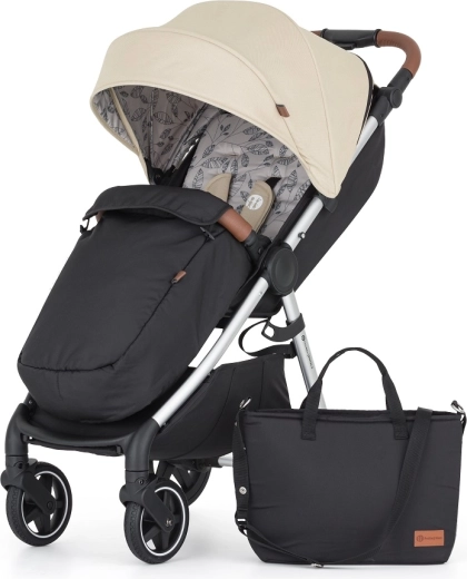 Petite&Mars sportska kolica Royal3 silver sahara beige