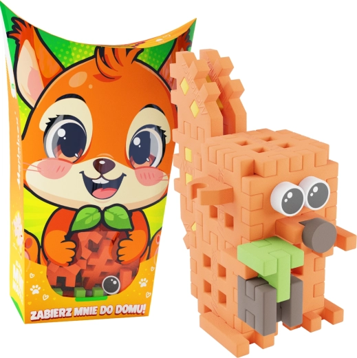 Konstruktor Mini Waffle Pocket Pets – vjeverica