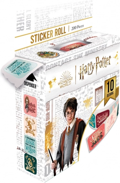 Naljepnice Harry Potter – set 200 kom
