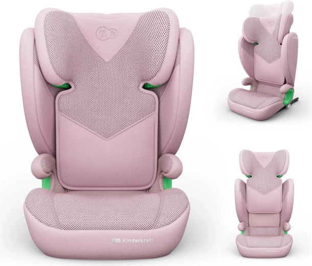 Kinderkraft autosjedalica Junior Fix 2 Plus i-Size 100–150 cm pink