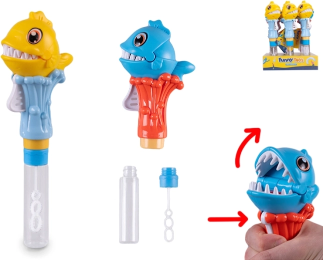 Puhač mjehurića s piranjom i klapajućim zubima 25 cm