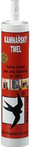 Bijeli pećarski kit 280 ml