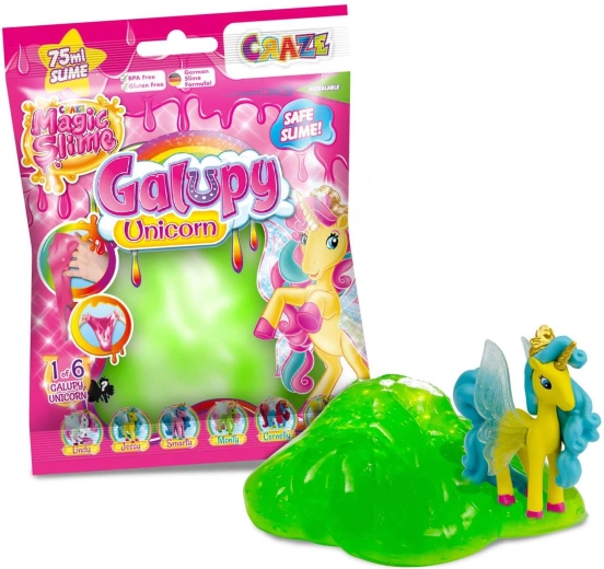 Craze magic slime with surprise Galupy Unicorn (mix of colors) - 1 piece