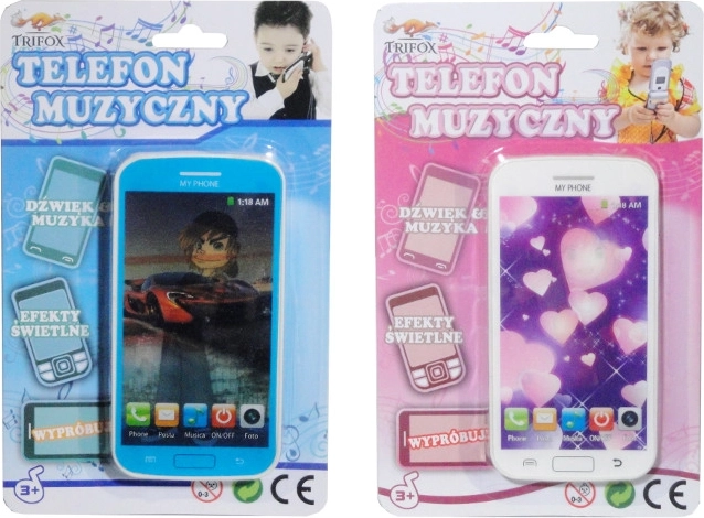 Dječji pametni telefon na baterije sa svjetlima i zvukovima