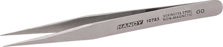 Fine Non-Magnetic Tweezers with a Sharp Tip