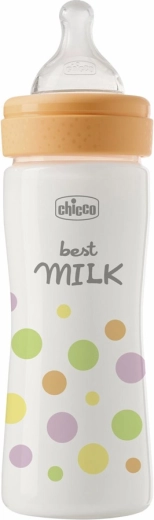 Chicco bočica za dojenčad Perfect Easy 250 ml sa silikonskom dudom, srednji protok, 2 m+